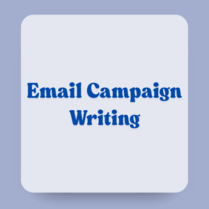 Email Campaign Writing (21–50 Emails)