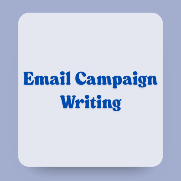 Email Campaign Writing (21–50 Emails)